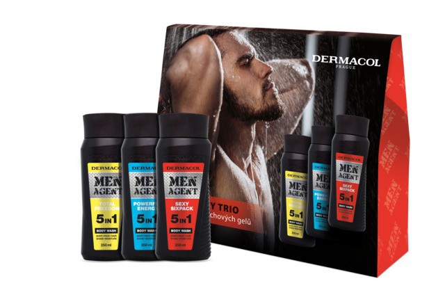Kazeta DC Men Agent 3xspg 5in1 Sexy trio | Kosmetické a dentální výrobky - Pánská kosmetika - Dárkové kazety Kazeta DC Men Agent 3xspg 5in1 Sexy trio | Kosmetické a dentální výrobky - Pánská kosmetika - Dárkové kazety